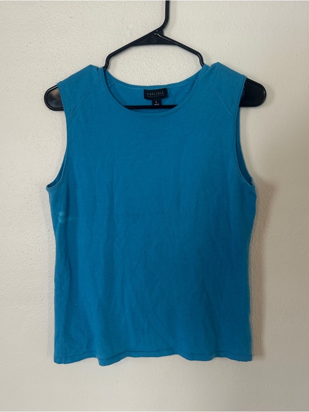 Carlise 100% cashmere tank